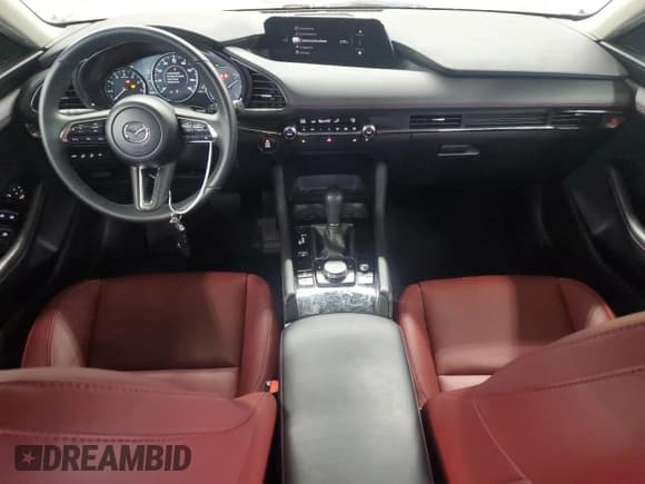 ✅ 2025 Mazda 3 S Carbon Edition • VIN: 3MZBPBCM8SM455660 • Lot: 67098095. Listed on Copart with 14,201 mi. Free auction sales archive from the USA and detailed vehicle history report at DreamBid. Image 8.