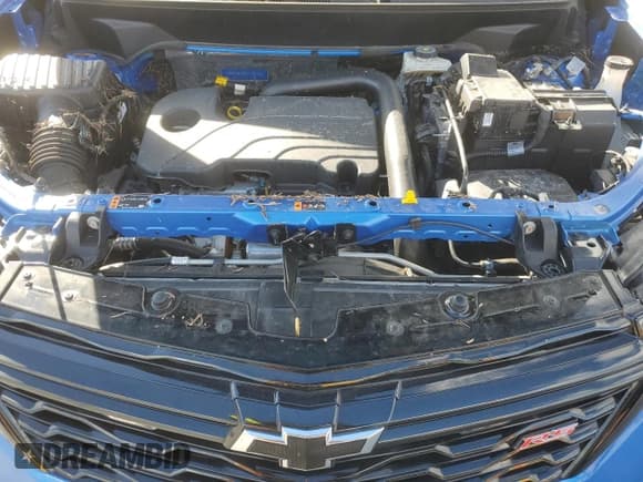 ✅ 2024 Chevrolet Equinox RS • VIN: 3GNAXMEG0RS118026 • Lot: 90600195. Listed on Copart with 18,612 mi. Free auction sales archive from the USA and detailed vehicle history report at DreamBid. Image 12.