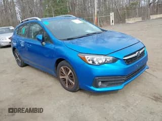 ✅ 2021 Subaru Impreza Premium • VIN: 4S3GTAV62M3706075 • Lot: 41895563. Listed on IAAI with 182,911 mi. Free auction sales archive from the USA and detailed vehicle history report at DreamBid. Image 1.