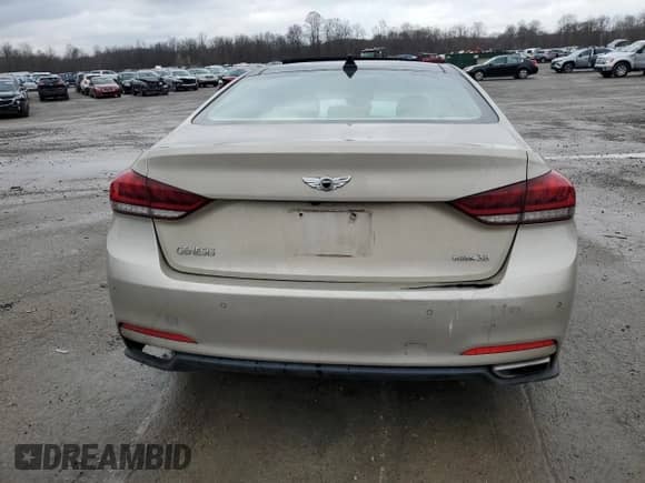 2015 Hyundai Genesis 3.8L z VIN KMHGN4JE0FU067342, wystawiony jako Copart lot #81524564 z przebiegiem Nie podano mil oraz Szkoda całkowita • Salvage title. Historia ofert i sprzedaży dostępna na DreamBid. Obrazek 6.