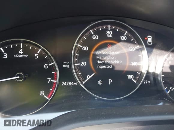 ✅ 2023 Mazda CX-30 S Carbon Edition • VIN: 3MVDMBCM4PM577619 • Lot: 42219801. Listed on IAAI with 24,784 mi. Free auction sales archive from the USA and detailed vehicle history report at DreamBid. Image 7.