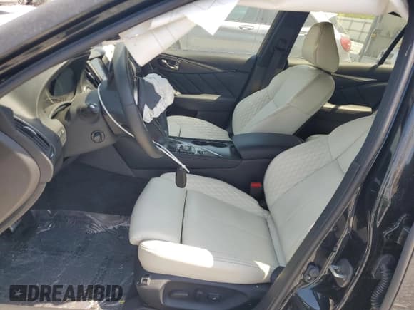 ✅ 2023 Infiniti Q50 Red Sport 400 • VIN: JN1FV7DP4PM570259 • Lot: 53283165. Listed on Copart with 9,456 mi. Free auction sales archive from the USA and detailed vehicle history report at DreamBid. Image 7.