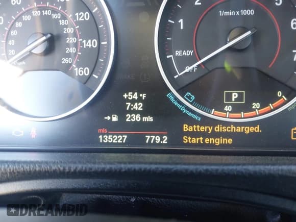 ✅ 2013 BMW 3 Series 328i • VIN: WBA3C1C50DF435473 • Lot: 41981570. Listed on IAAI with 135,227 mi. Free auction sales archive from the USA and detailed vehicle history report at DreamBid. Image 7.