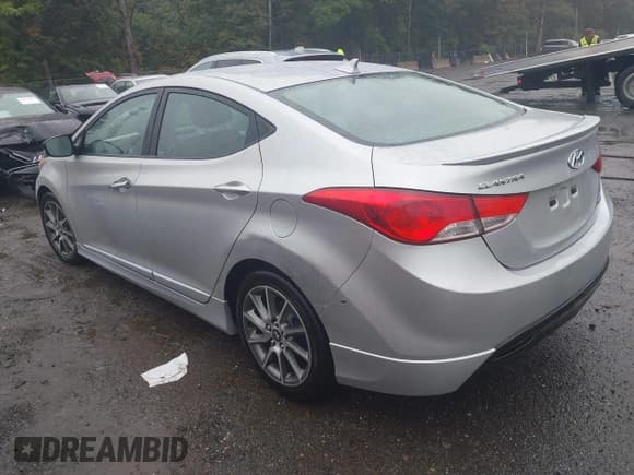 ✅ 2013 Hyundai Elantra GLS • VIN: KMHDH4AE1DU559210 • Lot: 43217612. Listed on IAAI with 106,194 mi. Free auction sales archive from the USA and detailed vehicle history report at DreamBid. Image 3.