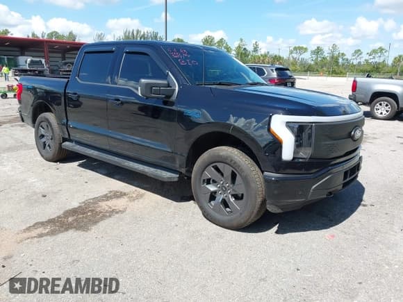 ✅ 2024 Ford F-150 Lightning Flash • VIN: 1FT6W3L71RWG32177 • Lot: 42513970. Listed on IAAI with 8,203 mi. Free auction sales archive from the USA and detailed vehicle history report at DreamBid. Image 1.