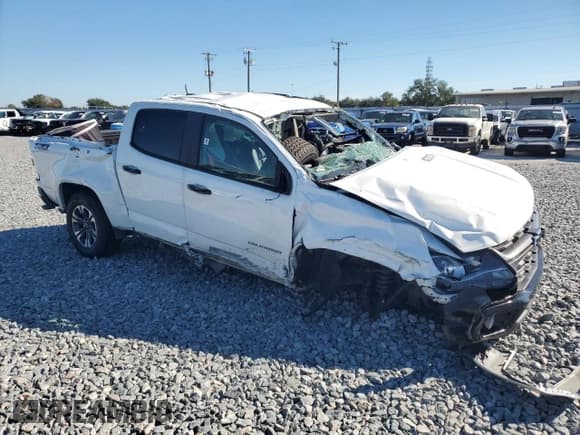 ✅ 2022 Chevrolet Colorado 4WD Z71 • VIN: 1GCGTDEN8N1168729 • Lot: 80722175. Listed on Copart with Not provided. Free auction sales archive from the USA and detailed vehicle history report at DreamBid. Image 4.