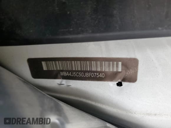 ✅ 2018 BMW 4 Series 440i • VIN: WBA4J5C50JBF07540 • Lot: 54160685. Wystawiony na Copart z przebiegiem Nie podano. Bezpłatny archiwum sprzedaży aukcyjnych z USA i szczegółowy raport historii pojazdu na DreamBid. Zdjęcie 12.