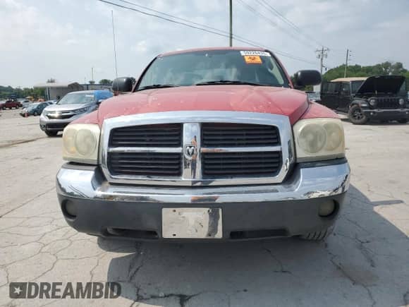 2005 Dodge Dakota SLT с VIN 1D7HE48N55S138534, выставлен на аукционе Copart как лот 59226435 с пробегом 270 593 миль миль и Чистый • Clean title. История ставок и продаж доступна на DreamBid. Изображение 5.