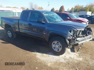 ✅ 2022 Toyota Tacoma SR • VIN: 3TYRX5GN2NT053728 • Lot: 43610546. Listed on IAAI with 36,686 mi. Free auction sales archive from the USA and detailed vehicle history report at DreamBid. Image 1.
