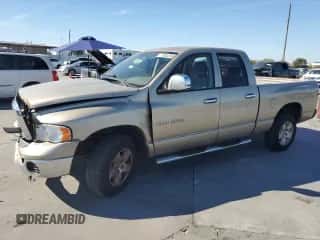 ✅ 2005 Dodge 1500 SLT • VIN: 1D7HA18N15S190754 • Лот: 77034354. Размещён на Copart с пробегом 265 634 миль миль. Получите бесплатный доступ к архиву аукционных продаж из США и посмотрите подробный отчёт об истории автомобиля на DreamBid. Изображение 1.