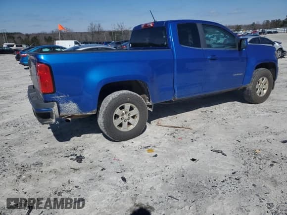 ✅ 2018 Chevrolet Colorado 2WD Work Truck • VIN: 1GCHSBEN2J1250400 • Лот: 44806685. Опубликован ранее на Copart с пробегом 103 133 миль. Бесплатный доступ к архиву аукционных продаж из США и подробный отчёт об истории автомобиля на DreamBid. Изображение 3.