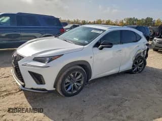 ✅ 2021 Lexus NX 300 F Sport • VIN: JTJSARBZ3M2197498 • Lot: 95909165. Wystawiony na Copart z przebiegiem 60 417 mil. Bezpłatny archiwum sprzedaży aukcyjnych z USA i szczegółowy raport historii pojazdu na DreamBid. Zdjęcie 1.