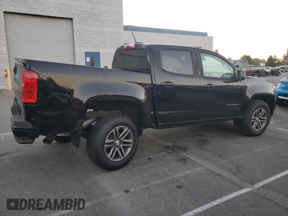 ✅ 2022 Chevrolet Colorado 2WD Work Truck • VIN: 1GCGSBEN3N1163848 • Lot: 84819275. Listed on Copart with 39,657 mi. Free auction sales archive from the USA and detailed vehicle history report at DreamBid. Image 3.