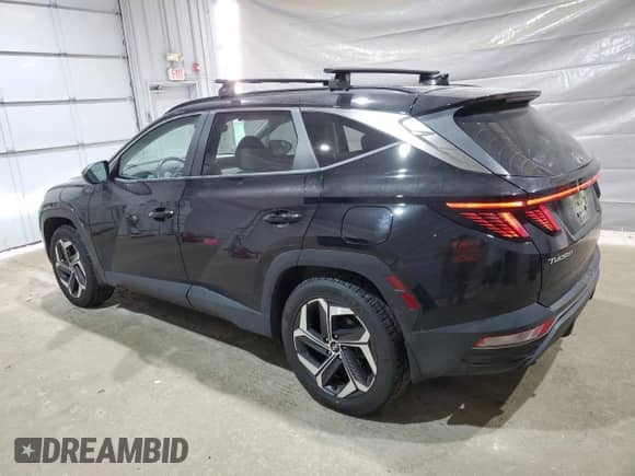 2024 Hyundai Tucson SEL with VIN 5NMJFCDE8RH308850, listed as a Copart auction lot 66682165 with 75,344 mi miles and Salvage title. Bid and sale history available at DreamBid. Image 2.