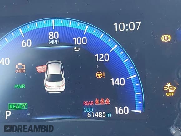 ✅ 2022 Toyota Corolla Hybrid LE • VIN: JTDEAMDE1N3012938 • Лот: 43543619. Опубликован ранее на IAAI с пробегом 61 485 миль. Бесплатный доступ к архиву аукционных продаж из США и подробный отчёт об истории автомобиля на DreamBid. Изображение 15.