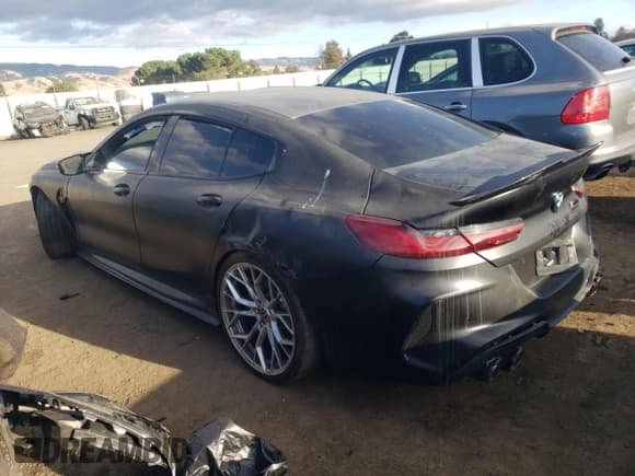 ✅ 2022 BMW M8 Competition • VIN: WBSGV0C08NCJ24799 • Lot: 78507533. Listed on Copart with 6,807 mi. Free auction sales archive from the USA and detailed vehicle history report at DreamBid. Image 2.
