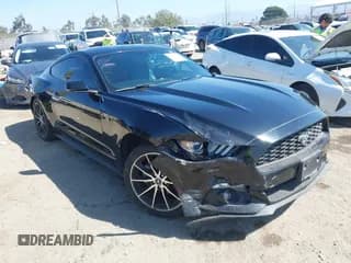 ✅ 2017 Ford Mustang EcoBoost Premium • VIN: 1FA6P8TH1H5266265 • Lot: 43145379. Listed on IAAI with 58,285 mi. Free auction sales archive from the USA and detailed vehicle history report at DreamBid. Image 1.