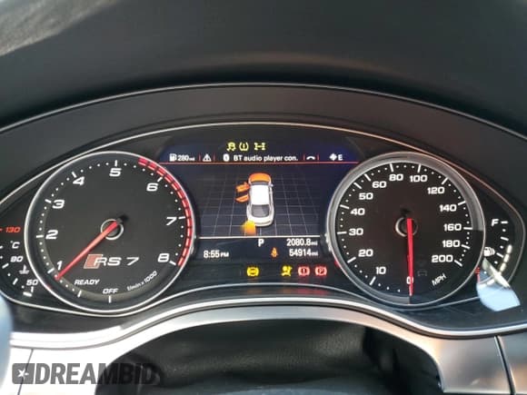 ✅ 2016 Audi RS 7 Prestige • VIN: WUAW2AFC7GN904309 • Lot: 61766944. Wystawiony na Copart z przebiegiem 54 914 mil. Bezpłatny archiwum sprzedaży aukcyjnych z USA i szczegółowy raport historii pojazdu na DreamBid. Zdjęcie 9.