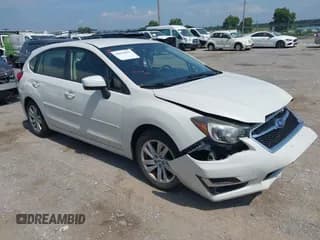 ✅ 2016 Subaru Impreza Premium • VIN: JF1GPAB67G8328602 • Lot: 42838931. Listed on IAAI with 71,648 mi. Free auction sales archive from the USA and detailed vehicle history report at DreamBid. Image 1.