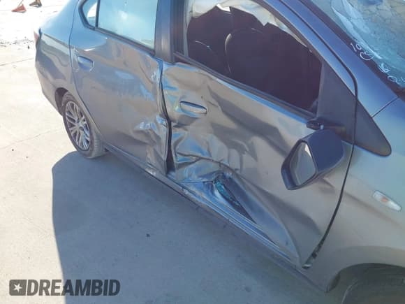 ✅ 2022 Mitsubishi Mirage ES • VIN: ML32FUFJXNHF01409 • Lot: 43674990. Listed on IAAI with 89,463 mi. Free auction sales archive from the USA and detailed vehicle history report at DreamBid. Image 6.