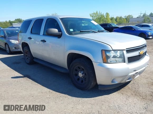 ✅ 2014 Chevrolet Tahoe Commercial • VIN: 1GNLC2E09ER207067 • Lot: 43268966. Listed on IAAI with 227,117 mi. Free auction sales archive from the USA and detailed vehicle history report at DreamBid. Image 1.