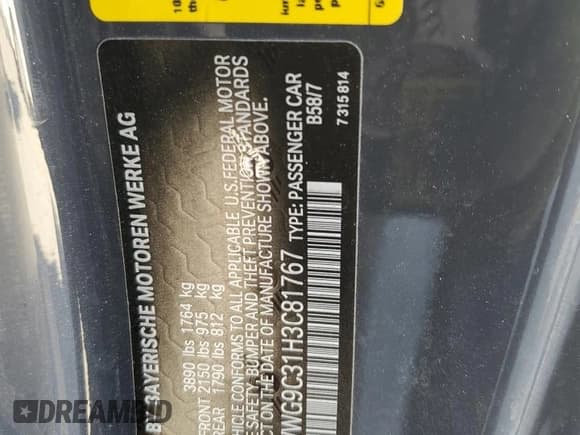 ✅ 2017 MINI Convertible Cooper S • VIN: WMWWG9C31H3C81767 • Lot: 85005225. Listed on Copart with 76,964 mi. Free auction sales archive from the USA and detailed vehicle history report at DreamBid. Image 12.