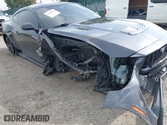 ✅ 2024 Ford Mustang GT • VIN: 1FA6P8CF3R5417168 • Lot: 43300904. Listed on IAAI with 7,430 mi. Free auction sales archive from the USA and detailed vehicle history report at DreamBid. Image 6.