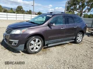 2015 Chevrolet Traverse LTZ with VIN 1GNKVJKD8FJ249706, listed as a Copart auction lot 80316575 with 189,300 mi miles and Clean title. Bid and sale history available at DreamBid. Image 1.