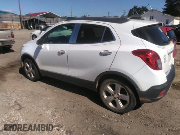 ✅ 2016 Buick Encore • VIN: KL4CJASB5GB597573 • Lot: 43366344. Listed on IAAI with 137,904 mi. Free auction sales archive from the USA and detailed vehicle history report at DreamBid. Image 3.