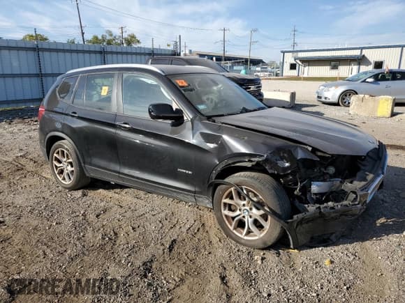 ✅ 2012 BMW X3 35i • VIN: 5UXWX7C51CL737800 • Lot: 81906635. Listed on Copart with 118,643 mi. Free auction sales archive from the USA and detailed vehicle history report at DreamBid. Image 4.