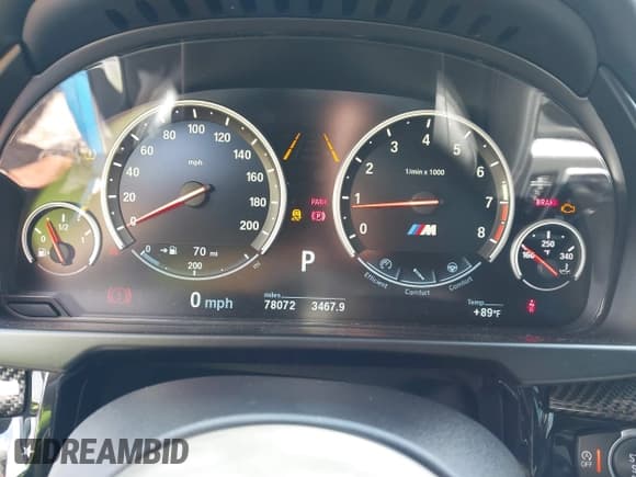 ✅ 2017 BMW X5 M • VIN: 5YMKT6C31H0X20466 • Lot: 42828010. Wystawiony na IAAI z przebiegiem 78 072 mil. Bezpłatny archiwum sprzedaży aukcyjnych z USA i szczegółowy raport historii pojazdu na DreamBid. Zdjęcie 7.