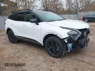 ✅ 2023 Kia Sportage X-Pro Prestige • VIN: 5XYK7CAF1PG071320 • Lot: 41863403. Listed on IAAI with 22,502 mi. Free auction sales archive from the USA and detailed vehicle history report at DreamBid. Image 1.