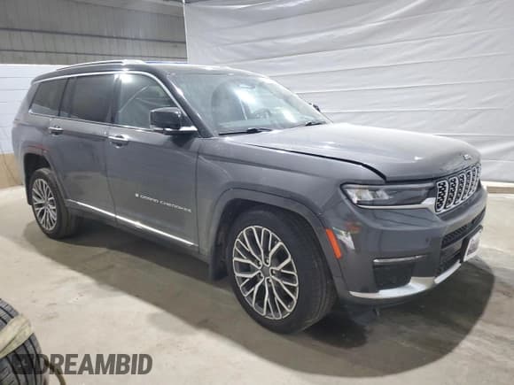 ✅ 2022 Jeep Grand Cherokee Summit Reserve • VIN: 1C4RJKET0N8590504 • Лот: 55561345. Опубликован ранее на Copart с пробегом 30 647 миль. Бесплатный доступ к архиву аукционных продаж из США и подробный отчёт об истории автомобиля на DreamBid. Изображение 4.