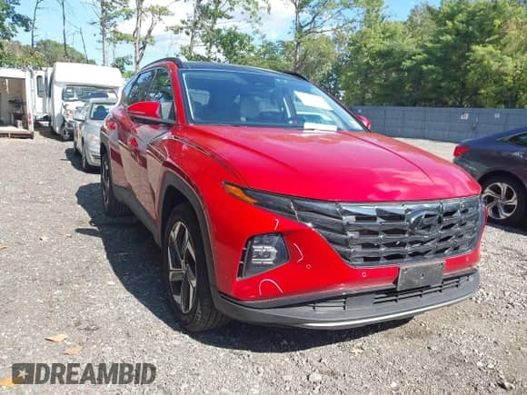 2023 Hyundai Tucson Limited z VIN 5NMJECAE3PH193174, wystawiony jako IAAI lot #43304383 z przebiegiem 15 323 mil mil oraz . Historia ofert i sprzedaży dostępna na DreamBid. Obrazek 1.