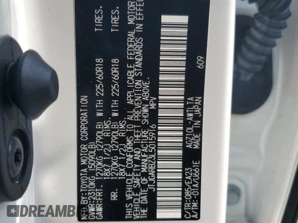 ✅ 2020 Lexus NX 300 • VIN: JTJGARBZ3L5015916 • Лот: 80486165. Опубликован ранее на Copart с пробегом 48 902 миль. Бесплатный доступ к архиву аукционных продаж из США и подробный отчёт об истории автомобиля на DreamBid. Изображение 14.