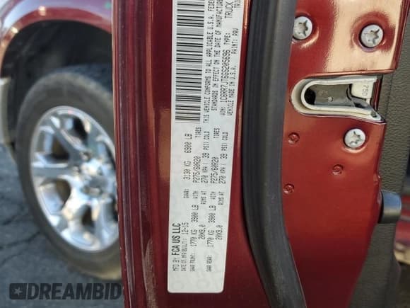 ✅ 2016 Ram 1500 Laramie • VIN: 1C6RR7JT6GS205696 • Lot: 93744185. Listed on Copart with 117,290 mi. Free auction sales archive from the USA and detailed vehicle history report at DreamBid. Image 12.