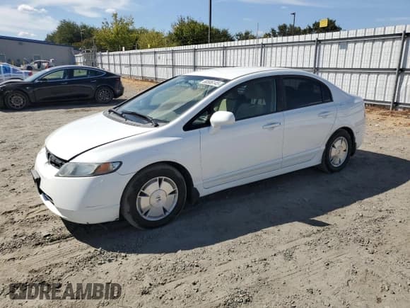 ✅ 2008 Honda Civic GX • VIN: 1HGFA46558L000525 • Lot: 80506145. Listed on Copart with 198,882 mi. Free auction sales archive from the USA and detailed vehicle history report at DreamBid. Image 1.