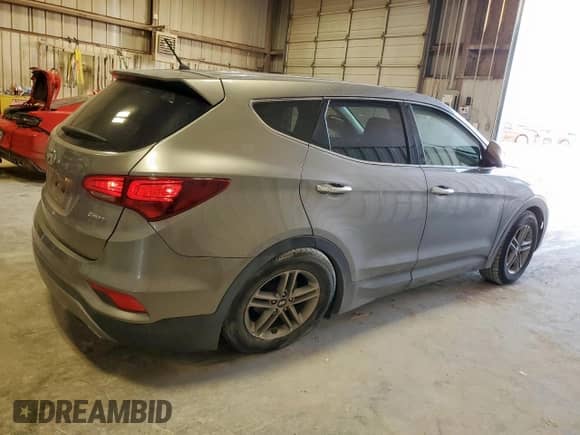 2018 Hyundai Santa Fe 2.4L with VIN 5NMZT3LB0JH081208, listed as a Copart auction lot 71311505 with 147,017 mi miles and Salvage title. Bid and sale history available at DreamBid. Image 3.