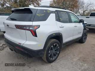 2025 Chevrolet Equinox FWD RS с VIN 3GNAXLEG5SL215460, выставлен на аукционе IAAI как лот 41701781 с пробегом 4 274 миль миль и . История ставок и продаж доступна на DreamBid. Изображение 4.