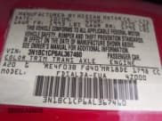 ✅ 2010 Nissan Versa SL • VIN: 3N1BC1CP6AL367460 • Lot: 42910654. Listed on IAAI with 187,938 mi. Free auction sales archive from the USA and detailed vehicle history report at DreamBid. Image 9.