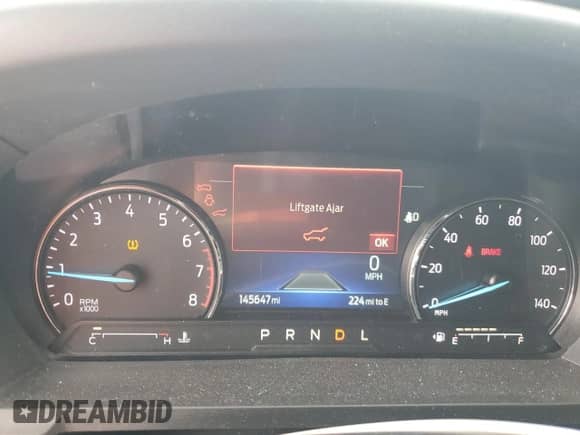 2022 Ford Explorer Limited with VIN 1FMSK7FH1NGA44124, listed as a Copart auction lot 83870445 with 145,647 mi miles and Salvage title. Bid and sale history available at DreamBid. Image 9.