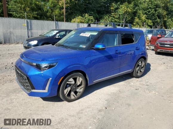 ✅ 2024 Kia Soul GT-Line • VIN: KNDJ53AU1R7220597 • Lot: 80674515. Listed on Copart with 4,799 mi. Free auction sales archive from the USA and detailed vehicle history report at DreamBid. Image 1.