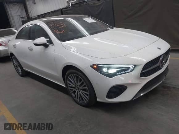 2025 Mercedes-Benz CLA 250 с VIN W1K5J4GB4SN481027, выставлен на аукционе IAAI как лот 40772342 с пробегом 533 миль миль и . История ставок и продаж доступна на DreamBid. Изображение 1.