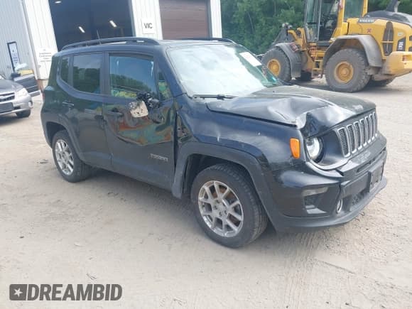 ✅ 2020 Jeep Renegade Latitude • VIN: ZACNJBBB6LPM06048 • Lot: 42492301. Listed on IAAI with 68,382 mi. Free auction sales archive from the USA and detailed vehicle history report at DreamBid. Image 1.