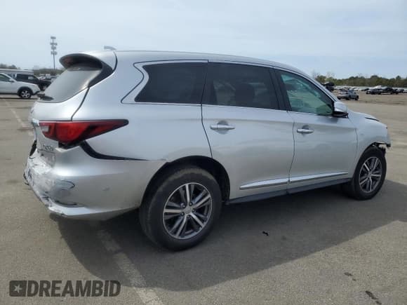 ✅ 2020 Infiniti QX60 Signature Edition • VIN: 5N1DL0MM8LC527577 • Lot: 53830435. Listed on Copart with 80,090 mi. Free auction sales archive from the USA and detailed vehicle history report at DreamBid. Image 3.