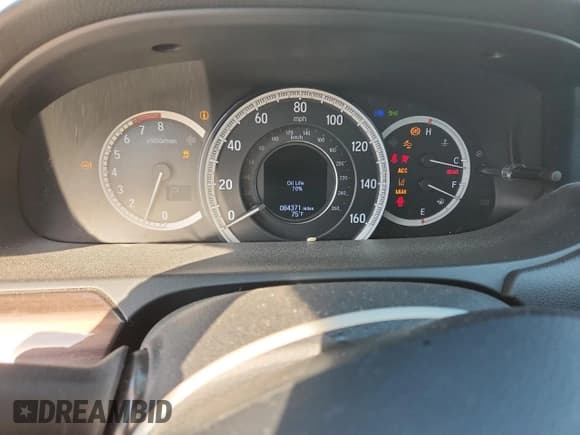 ✅ 2017 Honda Accord Touring • VIN: 1HGCR3F91HA045904 • Лот: 93194785. Опубликован ранее на Copart с пробегом 84 371 миль. Бесплатный доступ к архиву аукционных продаж из США и подробный отчёт об истории автомобиля на DreamBid. Изображение 9.