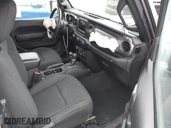 ✅ 2022 Jeep Wrangler Willys Sport • VIN: 1C4GJXAN7NW252931 • Lot: 40972143. Listed on IAAI with 12,823 mi. Free auction sales archive from the USA and detailed vehicle history report at DreamBid. Image 5.