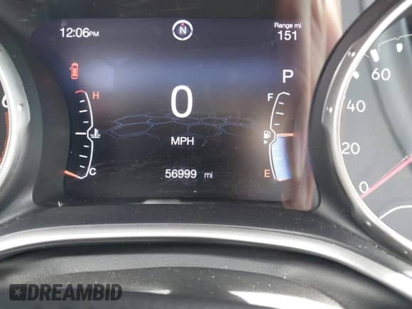 2021 Jeep Compass 80th Anniversary z VIN 3C4NJCEB6MT571564, wystawiony jako IAAI lot #42591643 z przebiegiem 56 999 mil mil oraz . Historia ofert i sprzedaży dostępna na DreamBid. Obrazek 15.