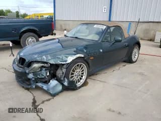 ✅ 2001 BMW Z3 3.0 • VIN: WBACN53431LJ59425 • Лот: 68638385. Опубликован ранее на Copart с пробегом 124 380 миль. Бесплатный доступ к архиву аукционных продаж из США и подробный отчёт об истории автомобиля на DreamBid. Изображение 1.