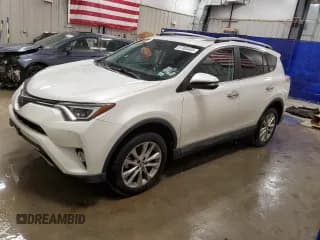 ✅ 2017 Toyota RAV4 Limited • VIN: 2T3DFREV3HW669685 • Lot: 87300455. Listed on Copart with 66,655 mi. Free auction sales archive from the USA and detailed vehicle history report at DreamBid. Image 1.